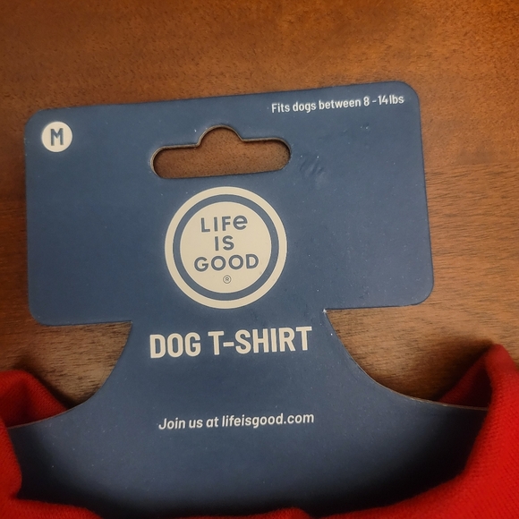 Life is Good. Doggie tshirt - Picture 4 of 6